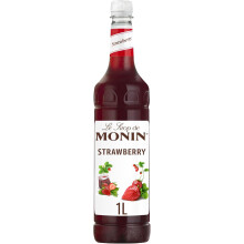 MONIN Strawberry Syrup 1L Vegan