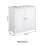 Under Sink Bathroom Storage Cabinet White Vanity 5
