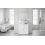 Under Sink Bathroom Storage Cabinet White Vanity 6