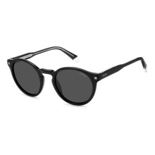 Óculos de Sol Polaroid PLD 4150/S/X 50/22/145 Armações de Acetato Pretas MASCULINO PLD 4150/S/X