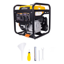 Inverter Groupe électrogène 3500W à l'essence 4 temps générateur silencieux portable secours alimentation domestique pour Garage camping