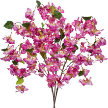 Flores Artificiales Buganvilla Ramas Decorativas 3 Piezas 120cm Rosa — buganvilla artificial rosa