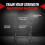 GYM MASTER Heavy Duty Half Power Cage Squat Rack Bench Press Pull Up Dip Station 2