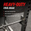 GYM MASTER Heavy Duty Half Power Cage Squat Rack Bench Press Pull Up Dip Station 4
