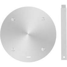 Płyta Indukcyjna Dysk Rozpraszający Stal Nierdzewna Srebrny 16 cm — adaptateur induction, diffuseur chaleur