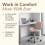 Charles Jacobs (Pink) Charles Jacobs Cushioned Swivel Office Chair 5