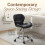 Charles Jacobs (Black) Charles Jacobs Cushioned Swivel Office Chair 3