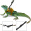 Bearded Dragon Leash & Harness Set – 3-Size Reptile Leash for Lizards 6
