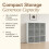 Charles Jacobs (9 Grey Drawers) Charles Jacobs White 9 Cube Open Book Shelf Storage 5