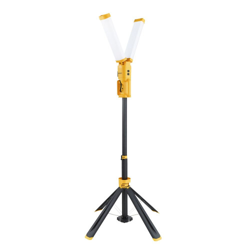 Stanley Twin 40W LED Tower Worklight Yellow, Black