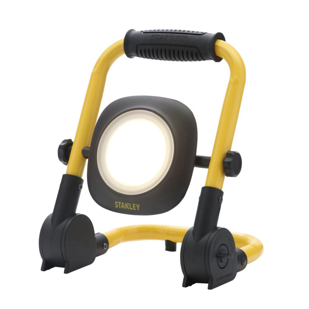 B&Q - Stanley Yellow And Black Led Portable Outdoor Folding Work Light - Image 3