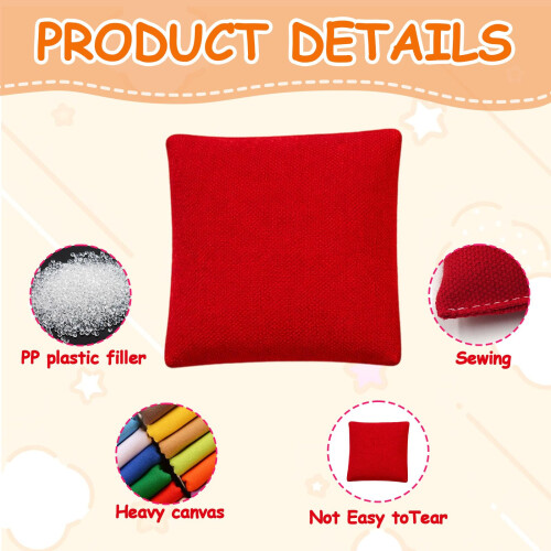 Bean Bags Kids Throwing, 30 Pack 5cm*5cm Small Bean Bag 2