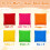 Bean Bags Kids Throwing, 30 Pack 5cm*5cm Small Bean Bag 4