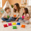 Bean Bags Kids Throwing, 30 Pack 5cm*5cm Small Bean Bag 5