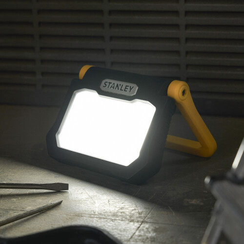 (12W, Rechargeable) Stanley LED Work Light, Yellow 1