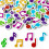 120Pcs Music Mini Eraser Bulk - Musical Note Pencil Rubber Eraser 1