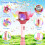 Electric Flower Bubble Wand, Automatic Light Up Bubble Machine for Kids 10000+ Bubbles with Battery/120ml Solution 5