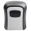 True Face (12x9.5x4.5cm, Grey) Wall Mounted Key Lock Box 4 Digit Combination Lock 2