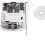 True Face (12x9.5x4.5cm, Grey) Wall Mounted Key Lock Box 4 Digit Combination Lock 6
