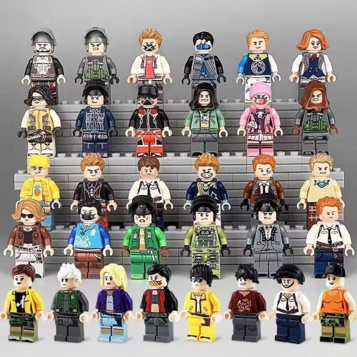 10 models Random small-part building block figures Fit Lego Mini Figures Blocks Set 1