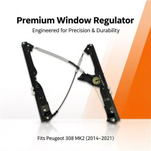Front Left Window Regulator compatible with Peugeot 308 MK2 2014-21 Passenger 9816273280