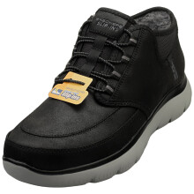 (12) Skechers Slip-ins Summits Mens Boots in Black Charcoal