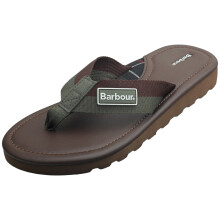 (8) Barbour Harker Mens Sandals in Chocolate Olive