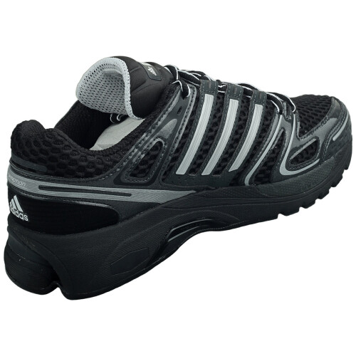 Adidas (10) adidas Adistar Control 5 Unisex Trainers in Black Silver 1