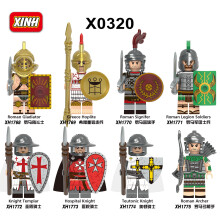 8 models The Crusaders of the Temple Fit Lego Mini Figures Blocks Set Cheetah X0320