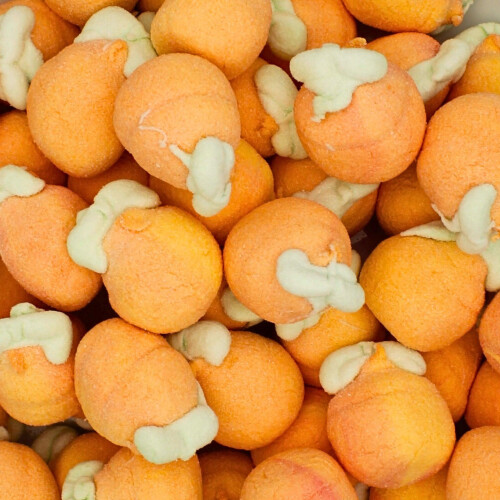 (1kg Sweet Bag) Jelly Filled Peach Marshmallows
