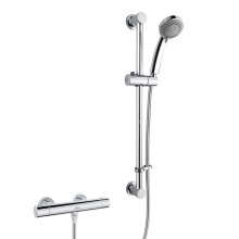 Bristan Thermostatic Mixer Shower Exposed Chrome Single Spray Pattern Bathroom