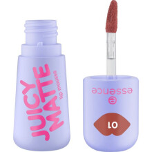 Lippenstift - ESSENCE - Juicy Matte Lip Mousse 01 Maple Rouge - Mattes, samtiges Finish - Leichte Mousse-Textur - Lang anhaltender Komfort