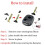 Key Fob Case Shell 2Btn Replace for Toyota Yaris 2005 2011 STOCO1 UK 4