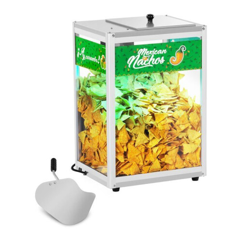 Machine à nachos - HELLOSHOP26 - 109 Watts - Éclairage LED RGB - Acier inoxydable 1