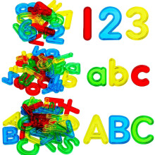 67 Pcs Plastic Practice Set - Transparent Educational
