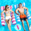 2 Pack Pool Inflatables, 4 IN 1Pool Floats Hammock for Adults, Swimming Pool Float Hammock 1