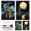 Scratch Art for Adults and Kids - 2-Piece Luminous Rainbow Scratch Notes Kit with Scratching Tools 1