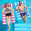 2 Pack Pool Inflatables, 4 IN 1Pool Floats Hammock for Adults, Swimming Pool Float Hammock 5