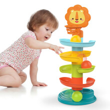 Baby Toys 918 Months Ball Drop and Roll Ramp Toy for 1 Year Old Boy Girl