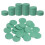 sourcing map 200Pcs 35 mm Plastic Poker Chips, Green 1