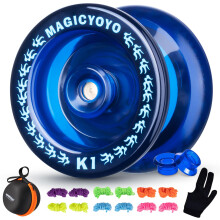 YOSTAR Yoyo Kids K1 Dark Blue, Responsive Yo Yo for Beginners