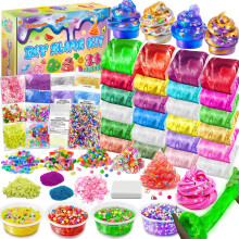24 Pack Galaxy Clear Slime Kit for Kids - Premade DIY Slime for Girls Boys