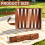 Backgammon Set, Travel Board Game, Black and White 2
