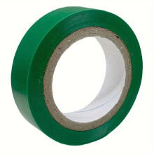 (green / 10M / 15mm) PVC Electrical Insulation Tape Waterproof Flame Retardant Coloured