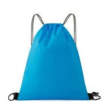 (sky blue) Waterproof Nylon Drawstring Shoe Bag Sports Gym Travel Storage Pouch