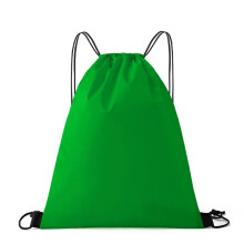 (green) Waterproof Nylon Drawstring Shoe Bag Sports Gym Travel Storage Pouch