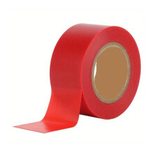 (Red / 10M / 15mm) PVC Electrical Insulation Tape Waterproof Flame Retardant Coloured