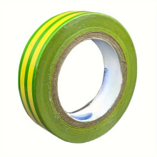 (yellow green / 10M / 15mm) PVC Electrical Insulation Tape Waterproof Flame Retardant Coloured