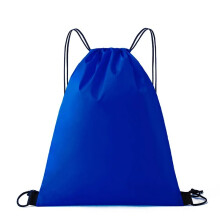 (DEEP BLUE) Waterproof Nylon Drawstring Shoe Bag Sports Gym Travel Storage Pouch