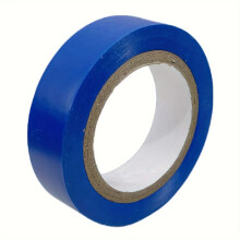 (Blue / 10M / 15mm) PVC Electrical Insulation Tape Waterproof Flame Retardant Coloured